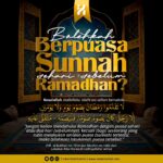 Puasa Sunnah Sehari Sebelum Ramadhan
