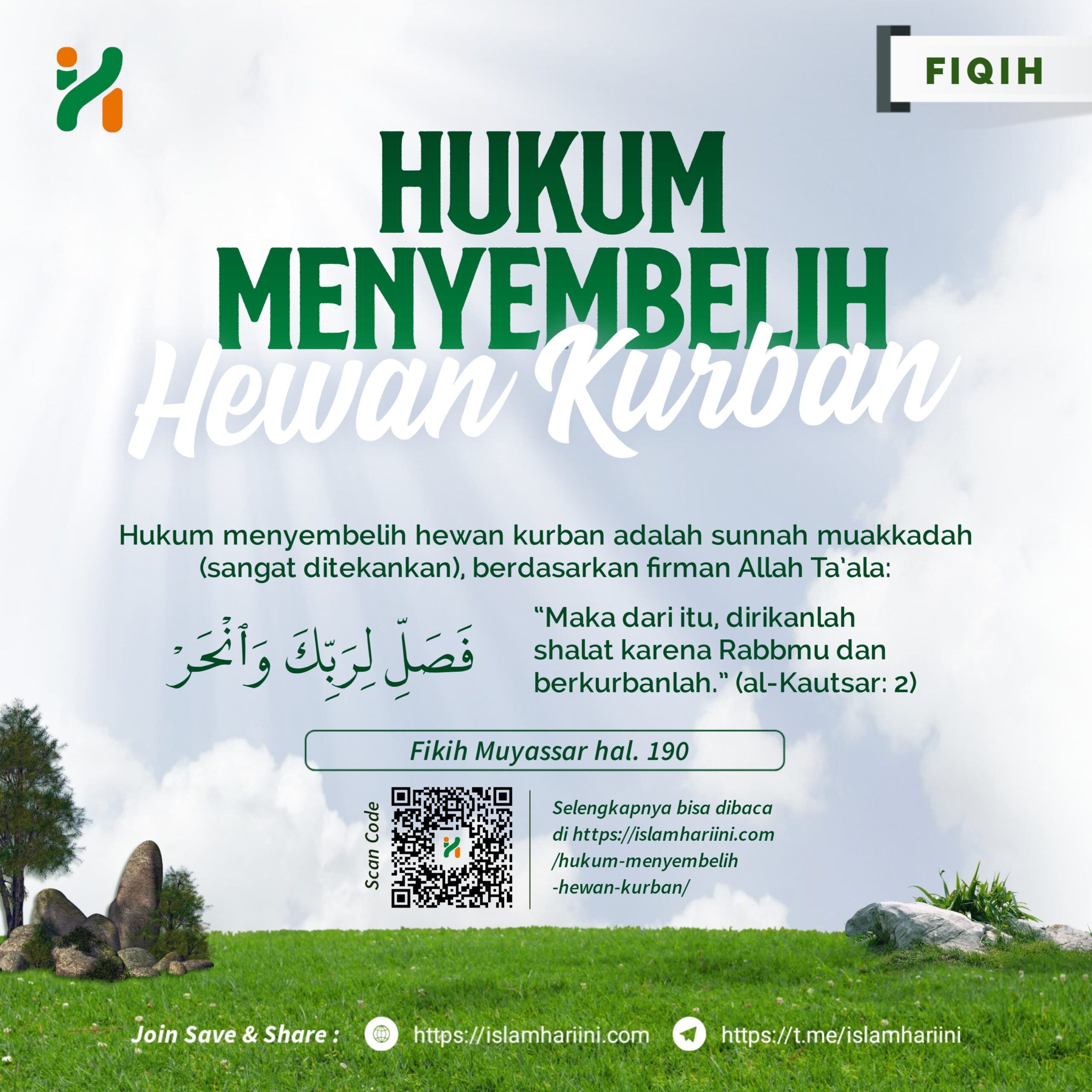 Hukum Menyembelih Hewan Kurban