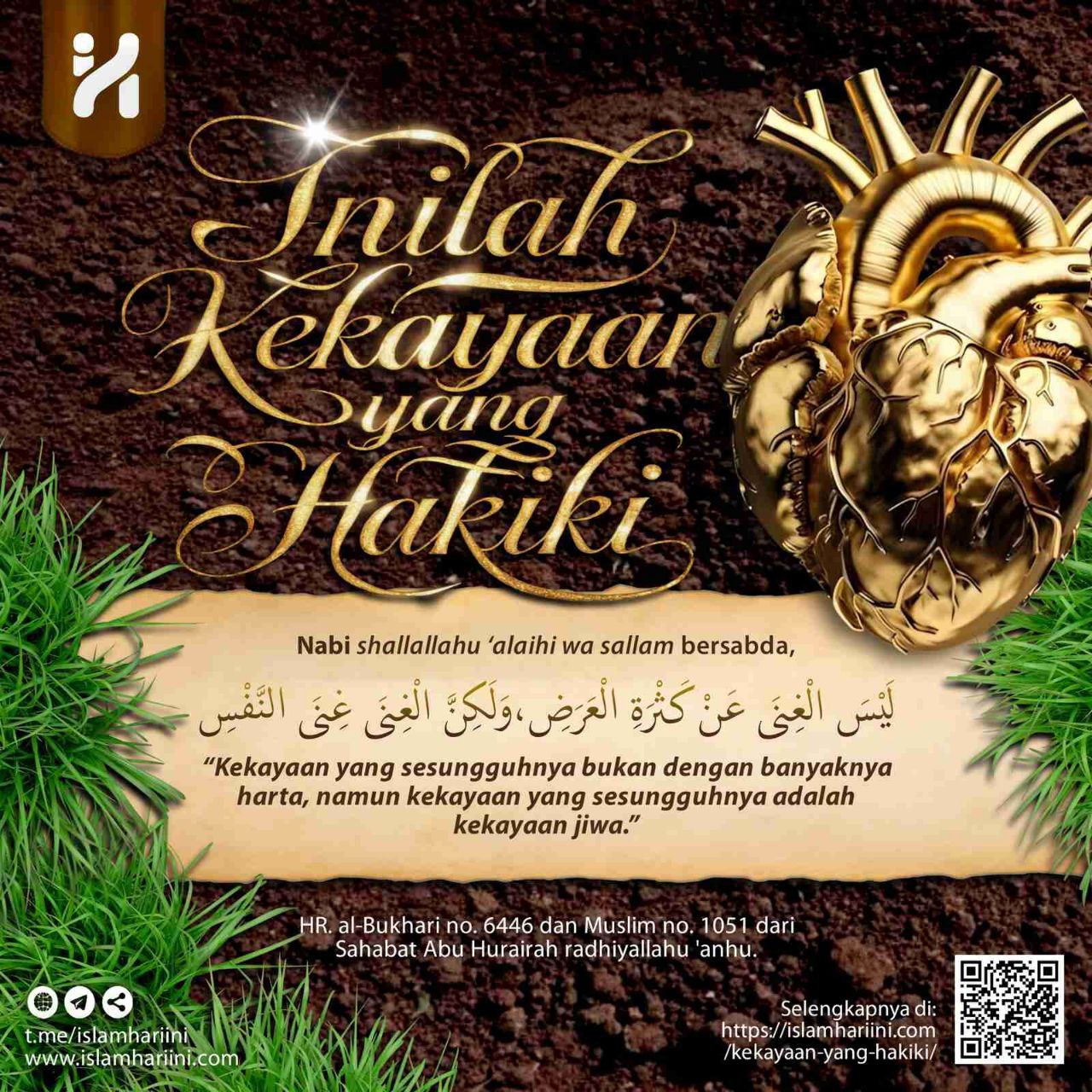 Inilah Kekayaan Hakiki