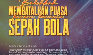 Bolehkah Membatalkan Puasa karena Bermain Sepak Bola