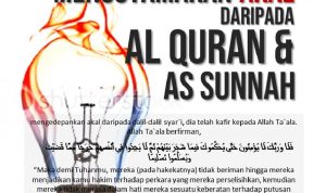 Kafirkah Orang Mengutamakan Dalil Akal daripada al-Quran dan Sunnah