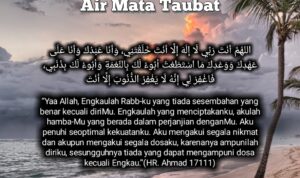 Menghilangkan Petaka dengan Air Mata Taubat