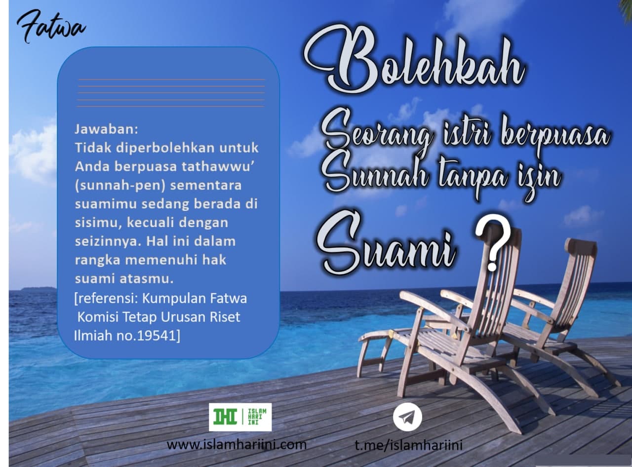 Istri Berpuasa Sunnah Tanpa Izin Suami