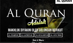 Al Quran adalah makhluk Al Quran adalah makhluk
