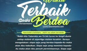 Waktu Terbaik Anda Berdoa Waktu Terbaik Anda Berdoa