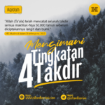 Empat Tingkatan Takdir Empat Tingkatan Takdir