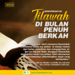 Keutamaan Tilawah al-Quran di Bulan Ramadhan