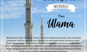 Pengertian Shalat Jamak