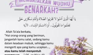 Benarkah Bersentuhan dengan Istri Membatalkan Wudhu Benarkah Bersentuhan dengan Istri Membatalkan Wudhu