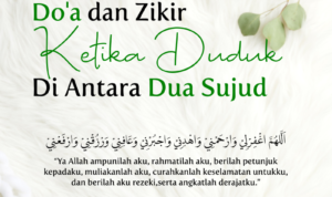 Zikir Duduk di Antara Dua Sujud