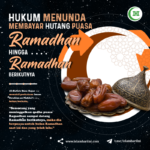 Hukum Menunda Membayar Hutang Puasa Ramadhan Hingga Ramadhan Berikutnya