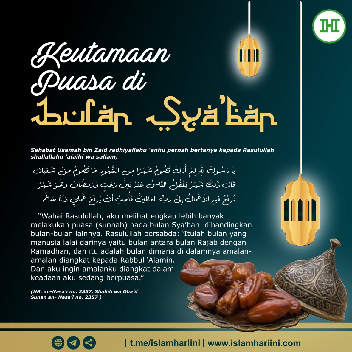 Keutamaan Puasa di Bulan Syaban