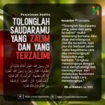 Tolonglah Orang Zhalim dan Terzalimi