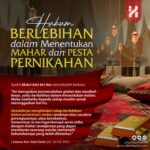 Hukum Berlebihan dalam Menentukan Mahar dan Pesta Pernikahan
