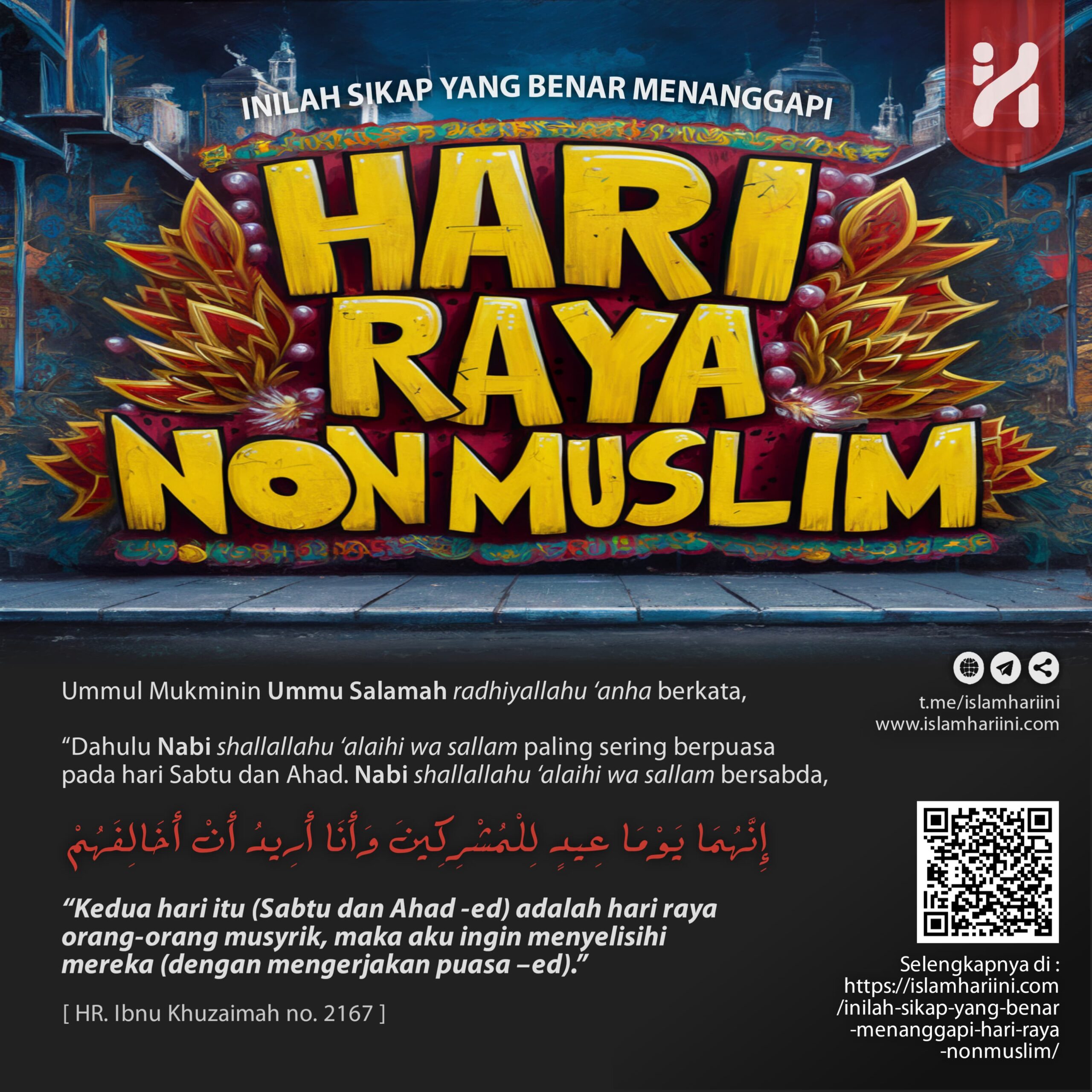 Sikap yang Benar Menanggapi Hari Raya Nonmuslim