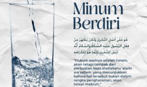 Hukum Minum Berdiri Hukum Minum Berdiri