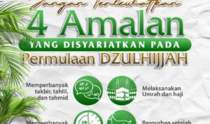 4 Amalan Mulia di Awal Dzulhijjah