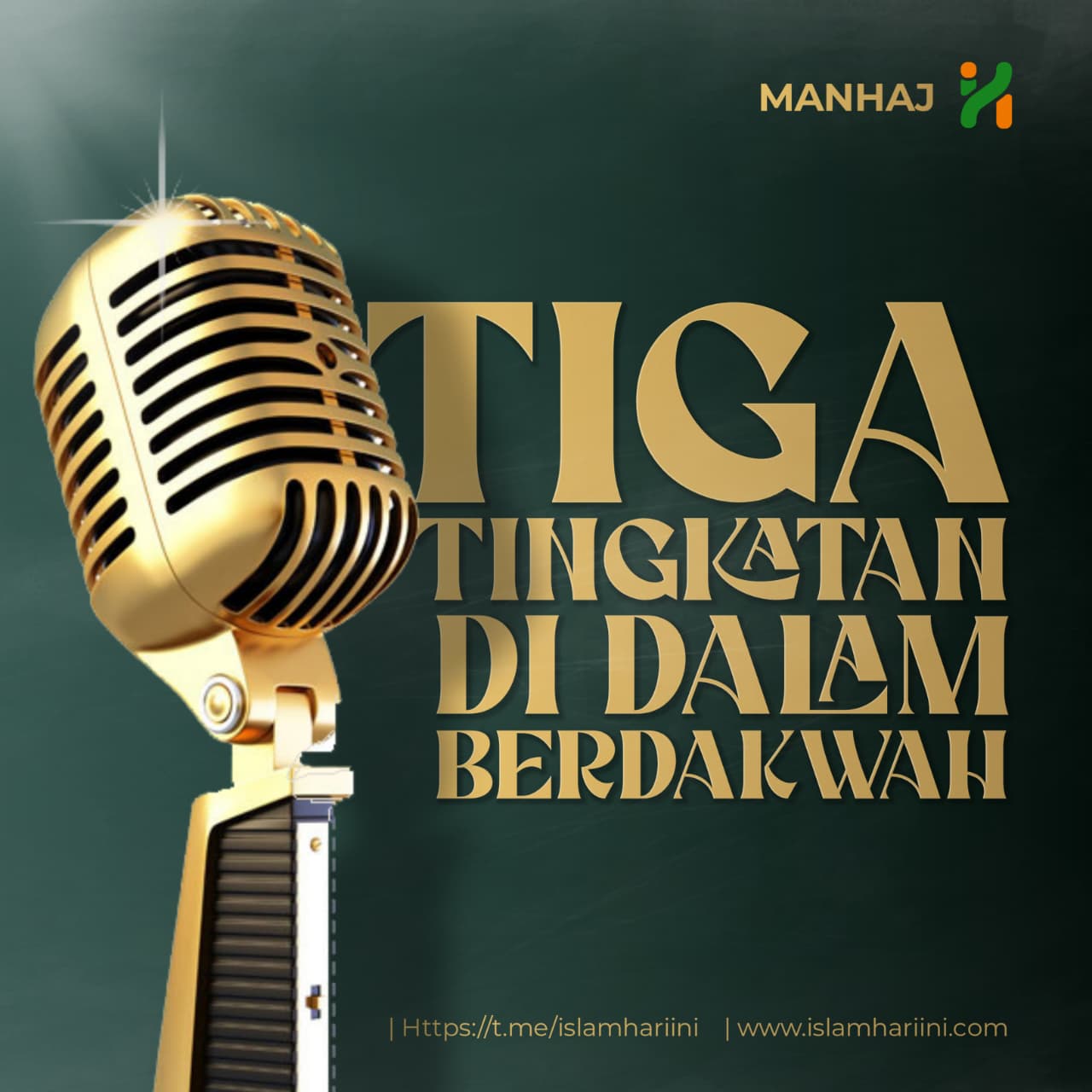 Tiga Tingkatan di dalam Berdakwah 