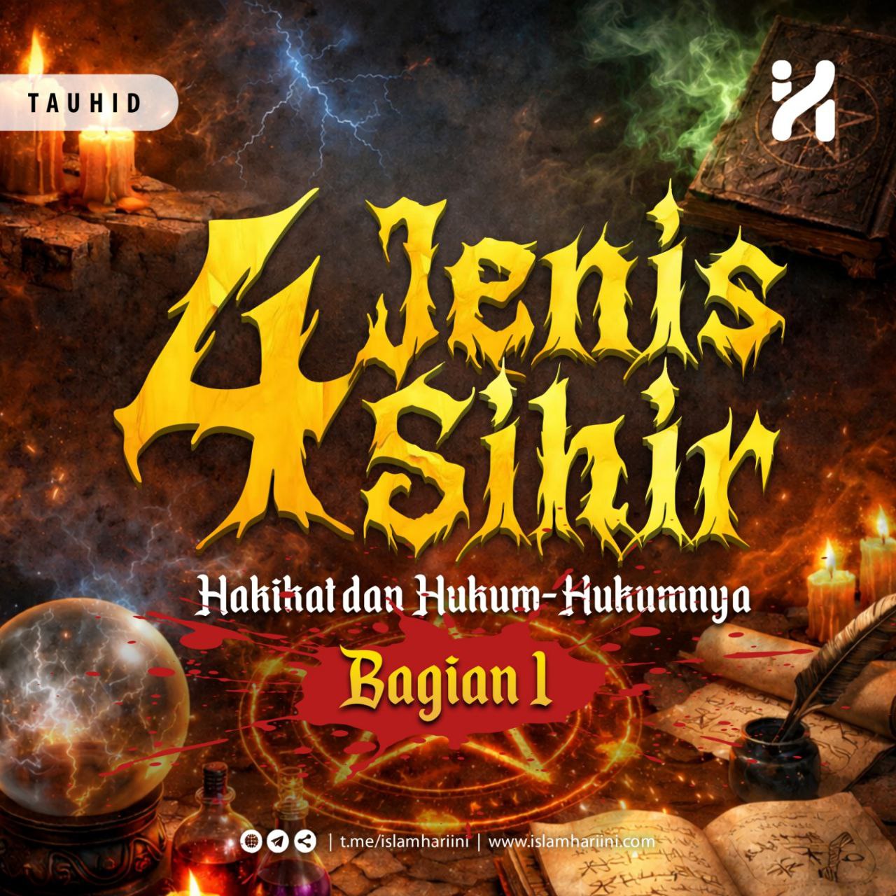4 Jenis Sihir: Hakikat dan Tinjauan Hukumnya Bag. 1 4 Jenis Sihir: Hakikat dan Tinjauan Hukumnya Bag. 1