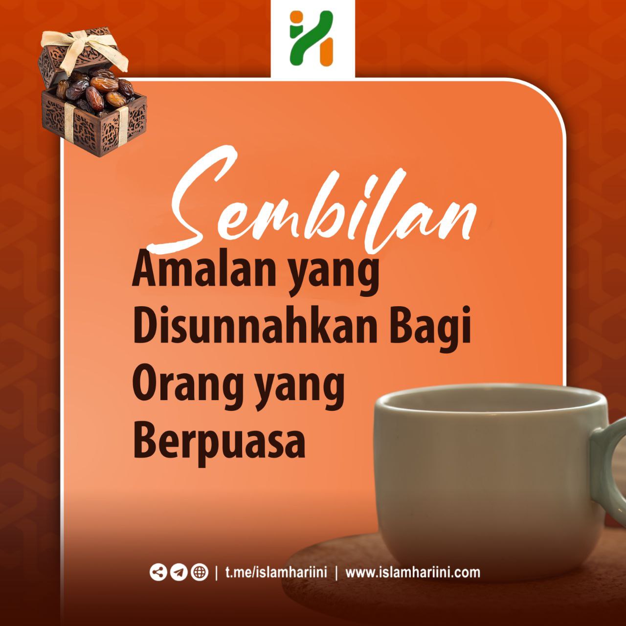 9 Amalan yang Disunnahkan bagi Orang yang Berpuasa