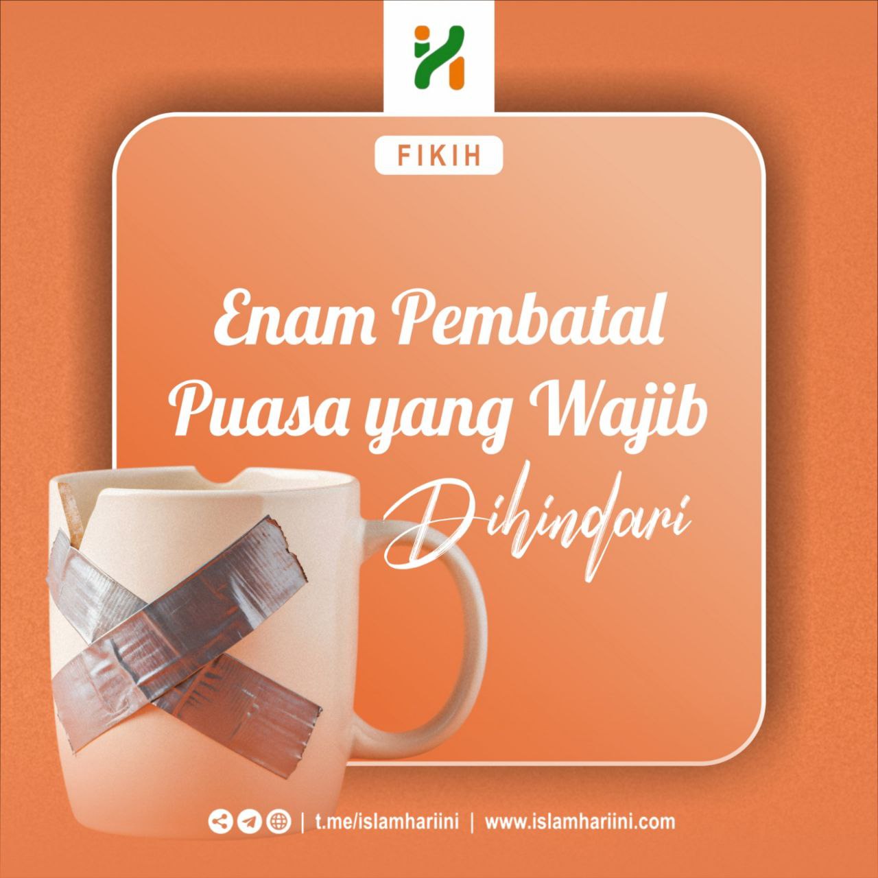 Enam Pembatal Puasa yang Wajib Dihindari