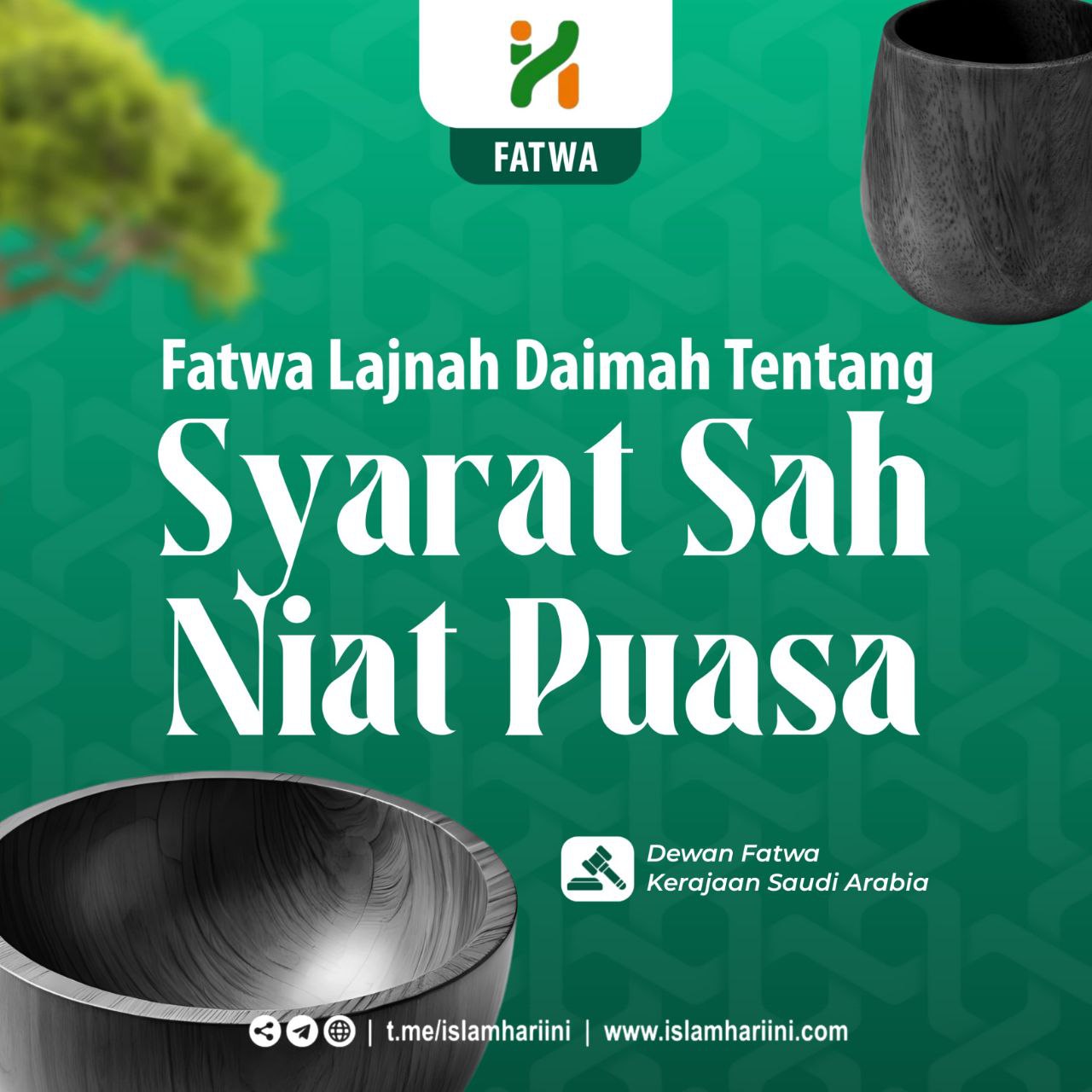 Fatwa Lajnah Daimah (Dewan Fatwa Kerajaan Saudi Arabia) Tentang Syarat Sah Niat Puasa Sunah