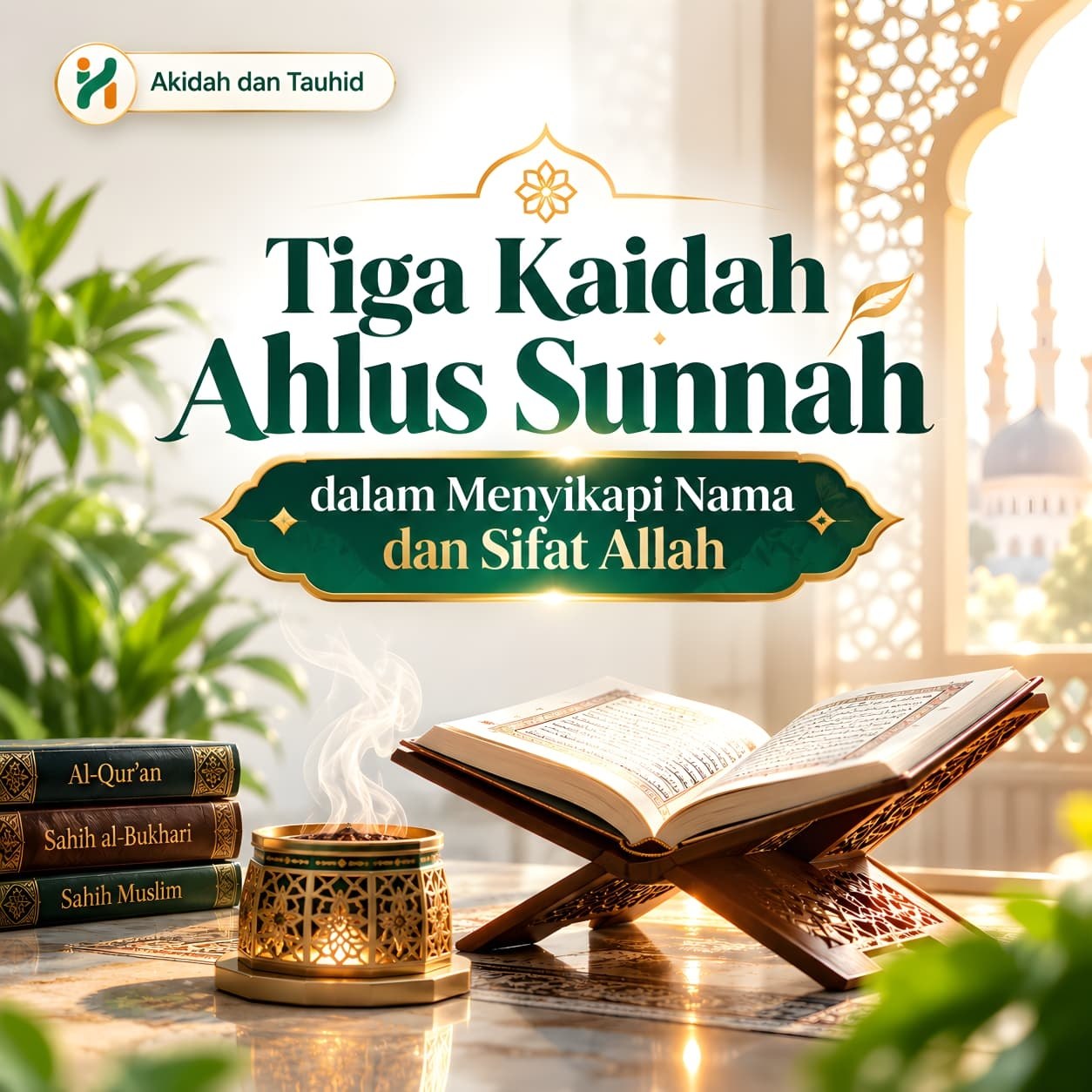 Tiga Kaidah Ahlus Sunnah dalam Menyikapi Nama dan Sifat Allah