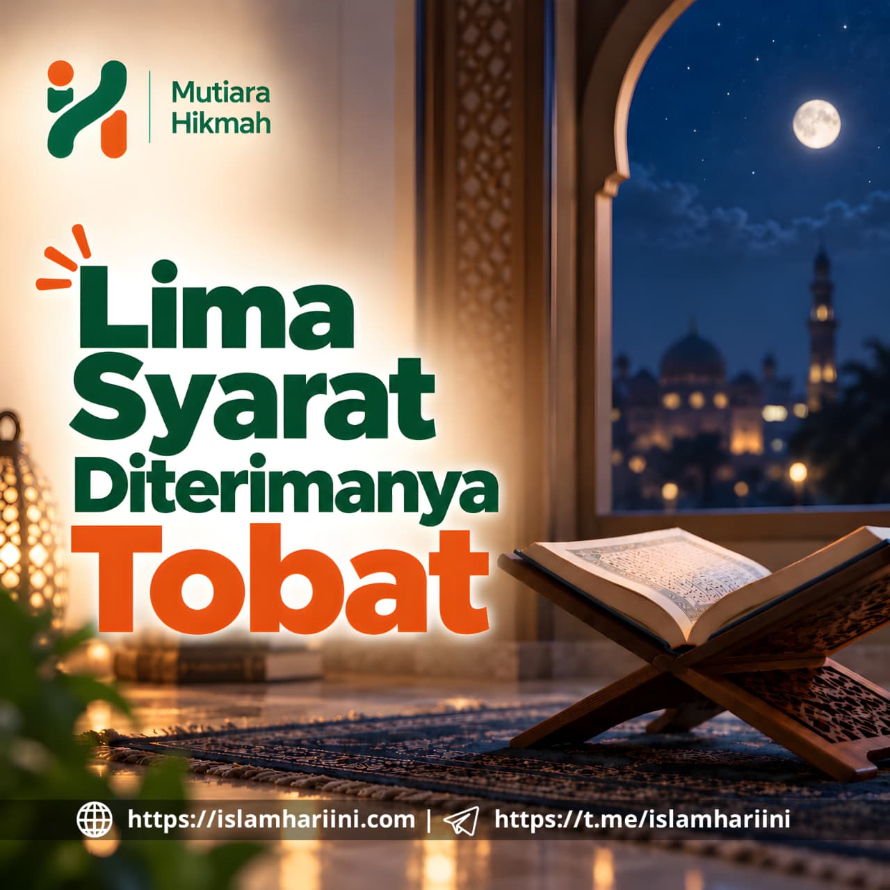 Lima Syarat Diterimanya Tobat